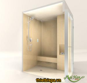 phòng xông hơi bằng kính đẹp